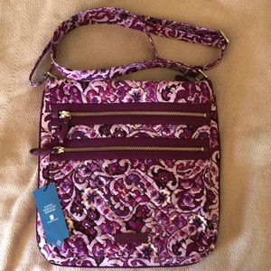 Vera Bradley Triple Zip Hipster